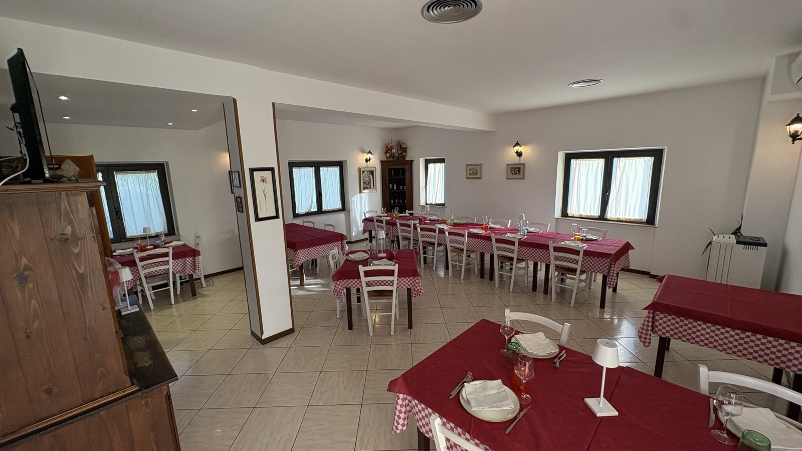 Saletta privata al secondo piano