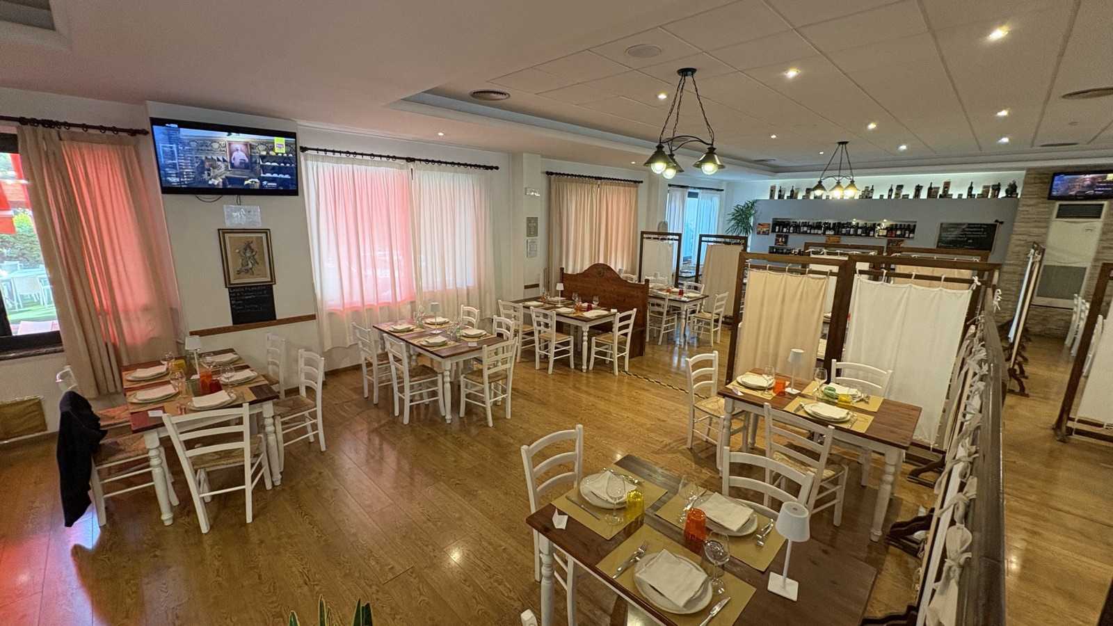 Sala principale della Locanda